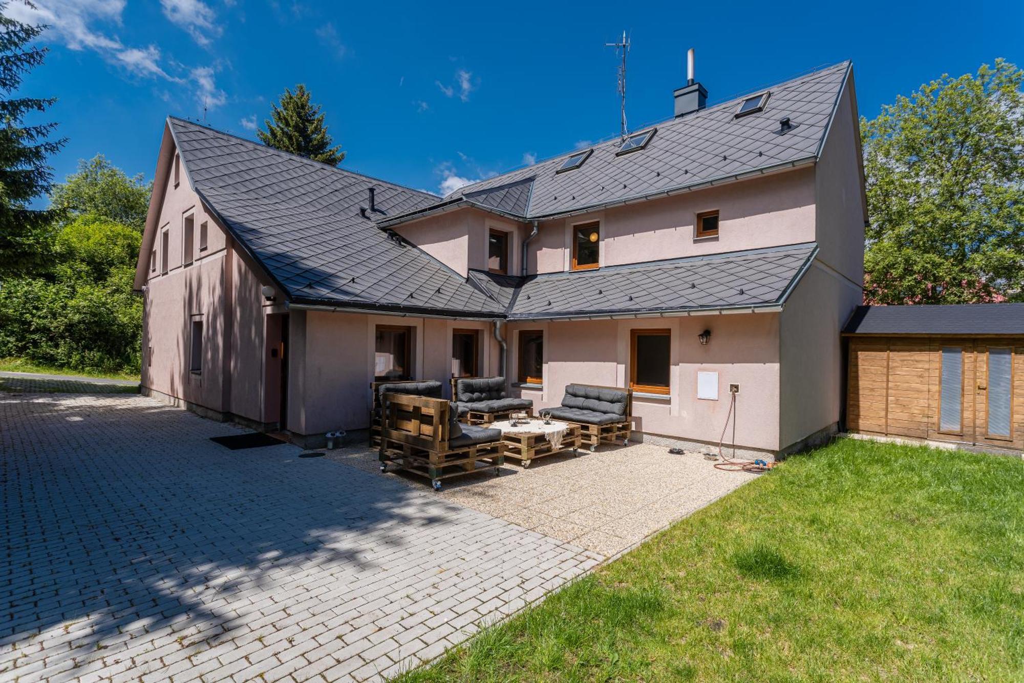 Ruzova Chalupa Pod Klinovcem Loučná pod Klínovcem Bagian luar foto