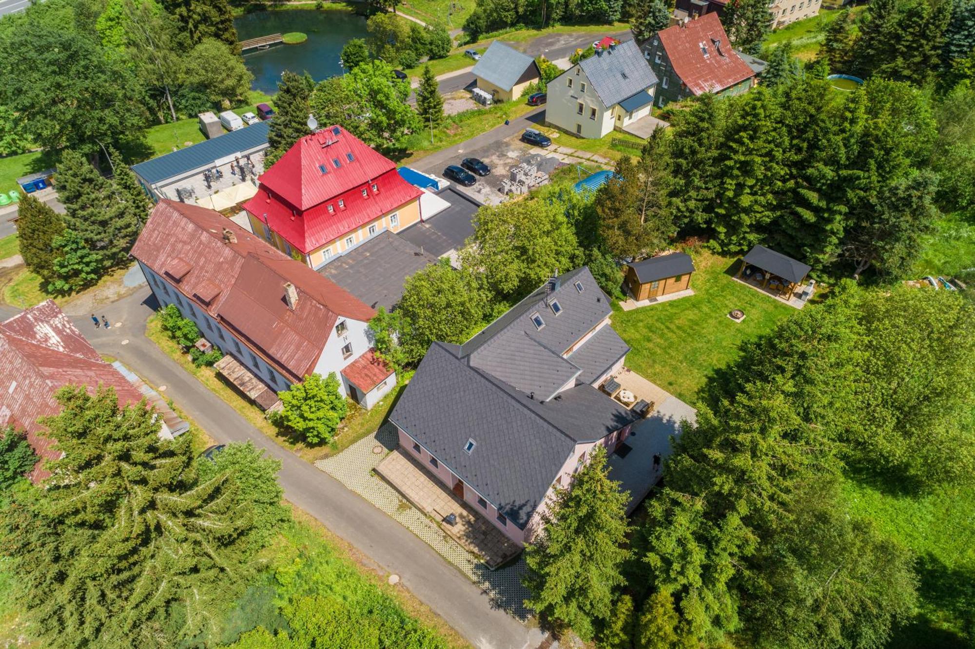 Ruzova Chalupa Pod Klinovcem Loučná pod Klínovcem Bagian luar foto