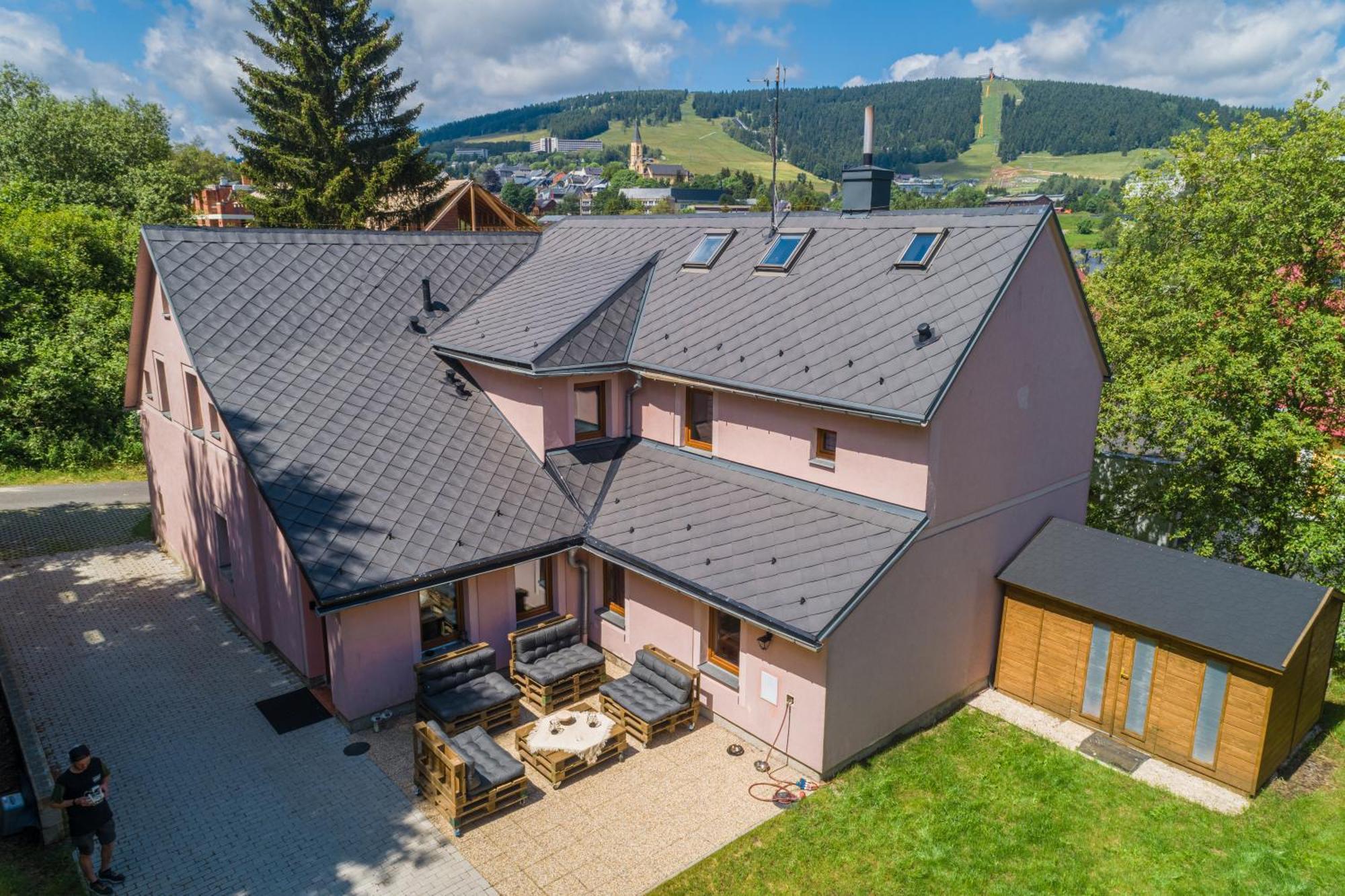 Ruzova Chalupa Pod Klinovcem Loučná pod Klínovcem Bagian luar foto