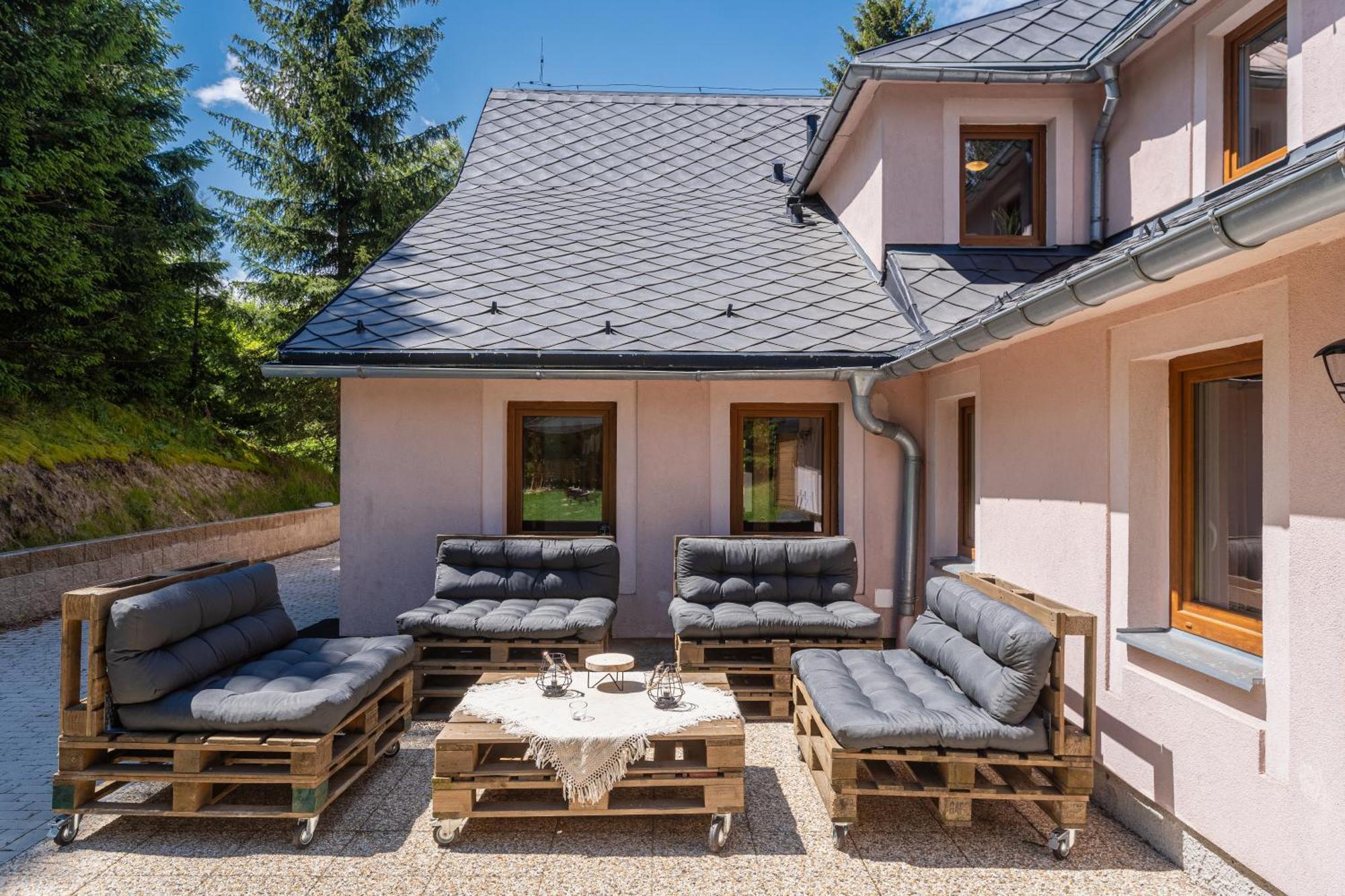 Ruzova Chalupa Pod Klinovcem Loučná pod Klínovcem Bagian luar foto